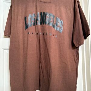 Brown Graphic T-Shirt